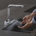 Змішувач для кухні Hansgrohe AGUNO SELECT 250, 2jet з витяжним виливом Sbox 73830000 - Фото 2